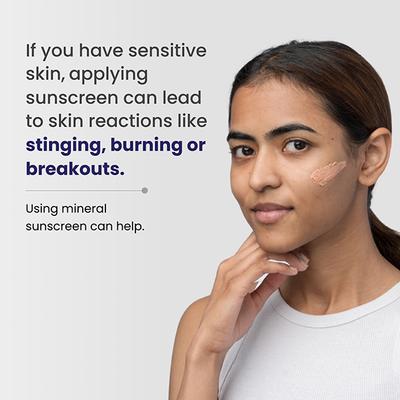 Reequil Sheer Zinc Tinted Mineral Sunscreen Spf 50 Pa+++ 50 gm - Face Sunscreen