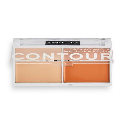 Makeup Revolution Relove Cream Contour Duo Light 5.8 gm - Contour