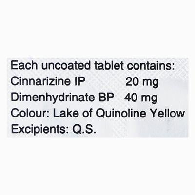 SPINFREE Tablet 15's - Vertigo-Ant