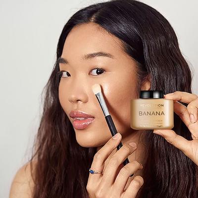 Makeup Revolution Loose Baking Powder Banana 32 gm - Loose Powder