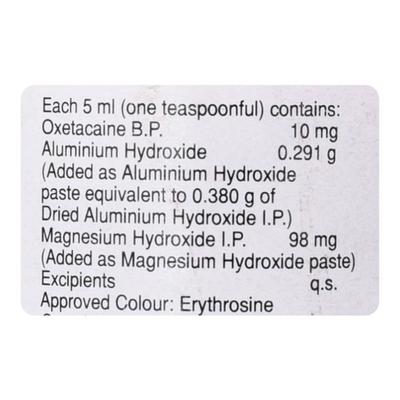 Mucaine American Ice Cream Soda Flavour Sugar Free Gel 120ml - Ulcer/Reflux/Flatulence-Aaa