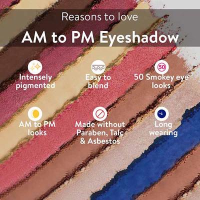 Belora Paris AM PM Collection Eyeshadows Palette For Smokey Eyes 1 gm - Eye Shadow Palettes