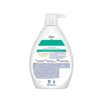 Dove Beauty Nourishing Body Wash for Sensitive Skin Effectively Soothes Fragile Skin 1000ml - Shower Gels & Body Wash