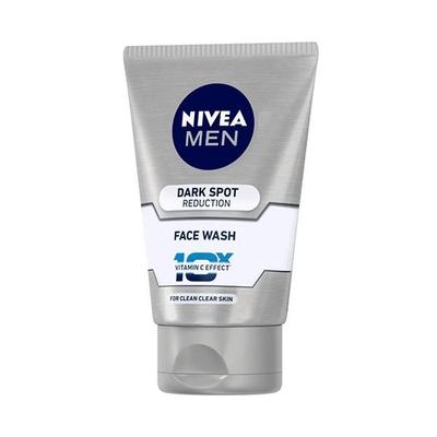 Nivea Men Dark Spot Reduction 10X Vitamin C Effect Face Wash 100 gm - Face Wash & Cleansers