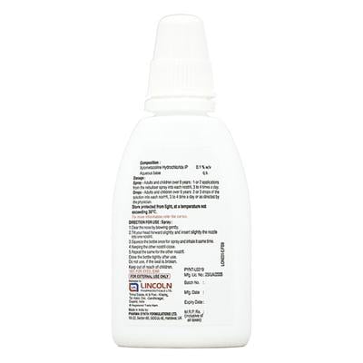 NAM Cold Adult 0.1% Nasal Drops 10ml - Nasal Congestion-Nas