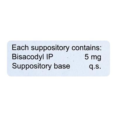 GERBISA 5mg Suppositories 5's - Constipation-Lax