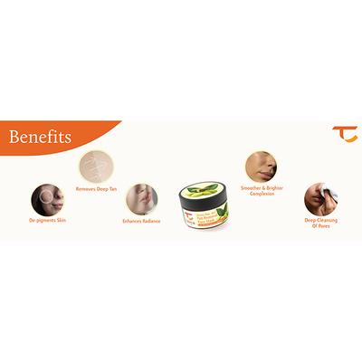 Tasya Kakadu Plum Vit C Tan Removal Face Pack 100 gm - Face Packs
