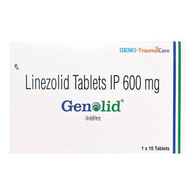 Genolid 600mg Tablet 10'S - Bacterial Infections-OAB