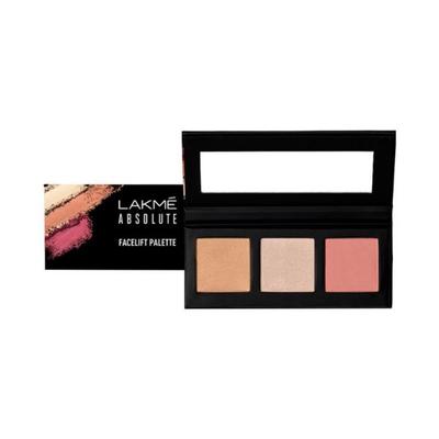 Lakme Absolute Facelife Palette Golden Hour 15 gm - Face Palettes