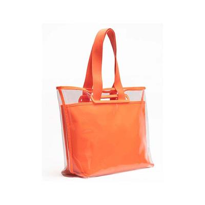 Colorbar The Bold and Beautiful Tote - Neon Orange 780 gm - Makeup Pouches