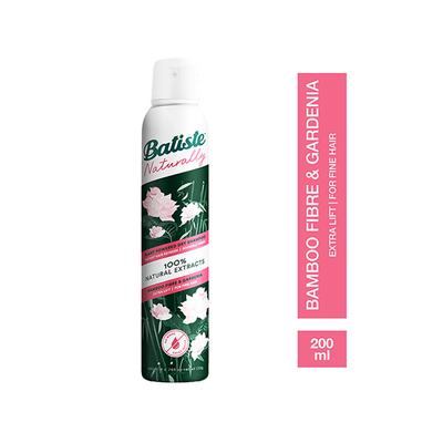 Batiste Naturally Bamboo Gardenia Dry Shampoo 200 ml - Dry Shampoos & Conditioners