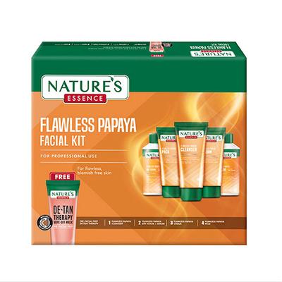 Nature's Essence Advanced Flawless Papaya Facial Kit 452 gm - Facial Kits