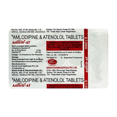 AMFIRST AT Tablet 15's - Hypertension-Cal