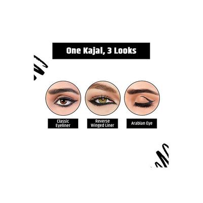 Insight Cosmetics Super Kajal Deep Black 1.7gm - Kajal & Kohls