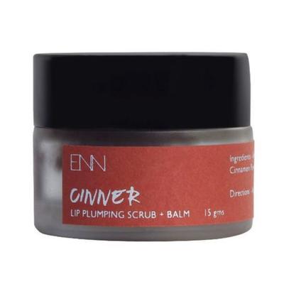 ENN Cinner Lip Plumping Scrub + Balm 15gm - Lip Balms