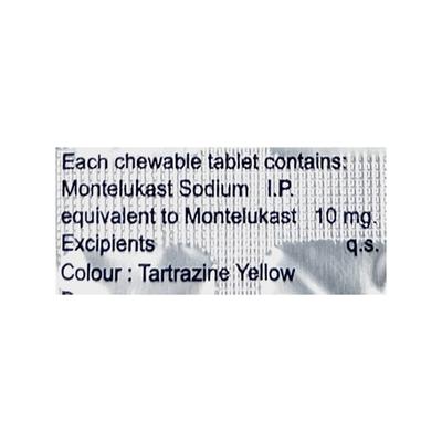 Asthamon 10mg Tablet 10'S - Asthma/COPD-Ast