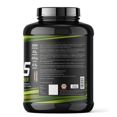 INLIFE Muscle Mass Gainer with Whey Protein Powder Chocolate Flavor 3 kg - Weight Gain