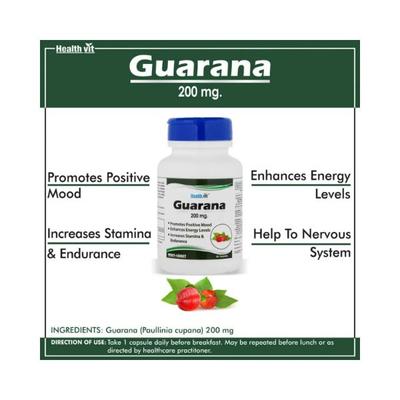 Healthvit Guarana -Capsules 60's - General Health