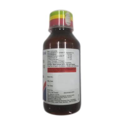 Asthalin Plus Strawberry & Raspberry Flavour Expectorant 100ml - Cough And Cold-Cou