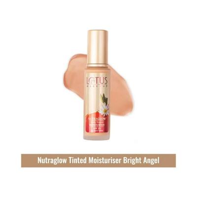 Lotus Makeup Nutraglow Daily Tinted Moisturiser SPF 25 Bright Angel T1 50ml - Foundation