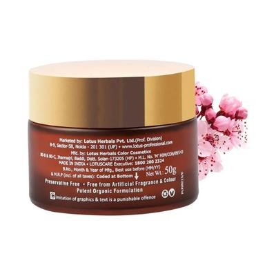 Lotus Professional Dermospa Japanese Sakura Skin Whitening Illuminating Night Cream With Spf 20 50 gm - Night Cream