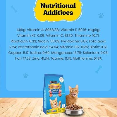 Nestle Purina Friskies Seafood Sensations Cat Food 1 kg - Petfood