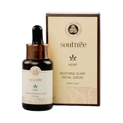 SoulTree Hemp Soothing Elixir Facial Serum 30 ml - Face Gels