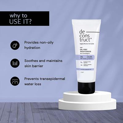 Deconstruct Hydrating Moisturizer 3% NMF Complex 50 gm - Face Moisturizers