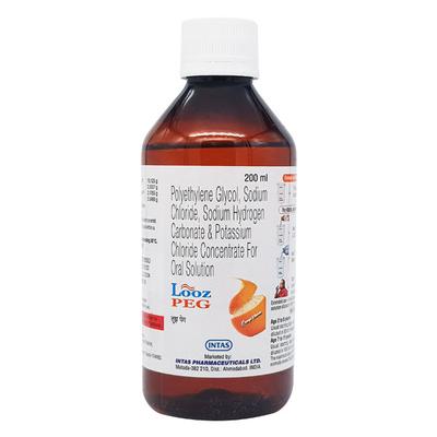 Looz Peg Orange Flavour Oral Solution 200ml - Constipation-Lax