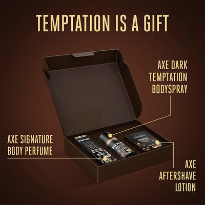Axe Chocolate Collection Gift For Men - Perfume, Bodyspray, Aftershave 469 ml - Pre & Post Shaves