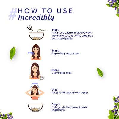 Atulya Indigo Organic Powder 100 gm - Powder