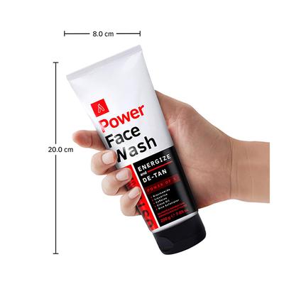 Ustraa Energize and De-Tan Power Face Wash 200 gm - Face Washes