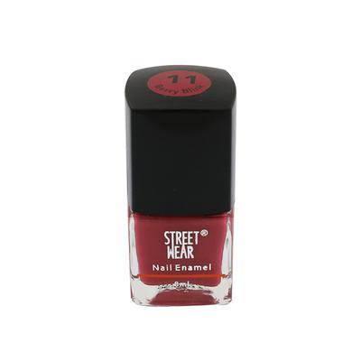 Streetwear Nail Enamel - Berry Blink 8 Ml - Nail Polish
