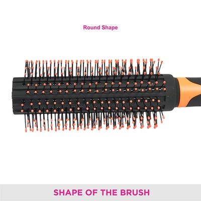 Vega Round Hair Brush With Clip For Men & Women, Volumizing Tool For Curls & Blow Dry, (E20-Rb) - Hair Brushes