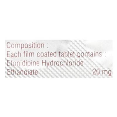 Efnocar 20mg Tablet 10'S - Hypertension-Cal