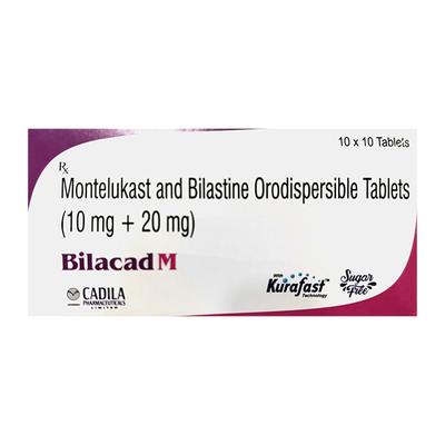 BILACAD M SUGAR FREE Tablet 10's - Allergies-Ant