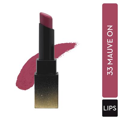 SUGAR Cosmetics Nothing Else Matter Longwear Lipstick - 33 Mauve On (Deep Mauve Pink) 3.2 gm - Lipsticks