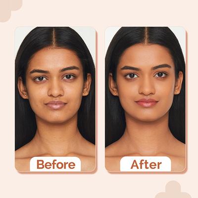 The Derma Co. 2% Niacinamide High Coverage Foundation,1% Hyaluronic Acid and SPF 40 PA+++ for 12 Hr- 06 Beige 30 gm - Foundation