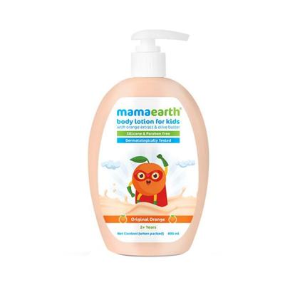 Mamaearth Original Orange Body Lotion & Cream for Kids with Orange & Shea Butter 400 ml - Creams, Lotions & Oils