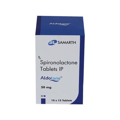 ALDOTONE 50mg Tablet 15's - Hypertension-Diu