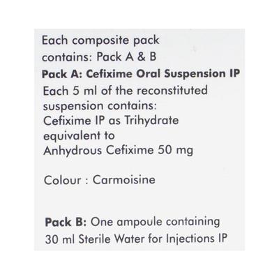 Gramocef O 50mg Suspension 30ml - Bacterial Infections-Cep