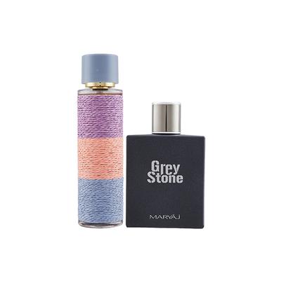 Maryaj Deuce Femme EDP Floral Fruity Perfume And Maryaj Grey Stone EDP Aromatic Woody Perfume 200 ml - Perfumes (Edt/Edp)