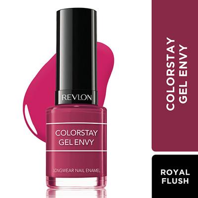 Revlon Colorstay Gel Envy Long Wear Nail Enamel - Royal Flush 11.6 Ml - Nail Polish