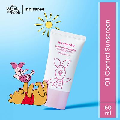 Innisfree Tone Up No Sebum Sunscreen Ex SPF50+ PA++++ - Disney 60 ml - Face Sunscreen