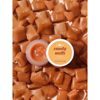Plum Candy Melts Caramel Cravings Vegan Lip Balm 12 gm - Lip Balms