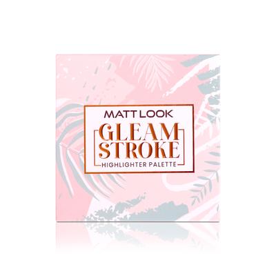 Matt Look Gleam Stroke Highlighter Palette Enriched With Vitamin E, Twinkle Girl-02 16 ml - Highlighters & Illuminators