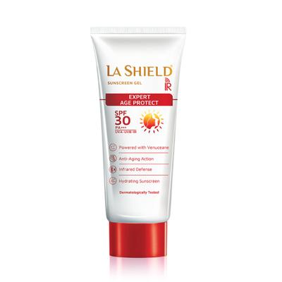 La Shield IR SPF 30 & PA+++ Sunscreen Gel ,Next Gen Protection- IR+UVA+UVB, 60gm - Face Sunscreen