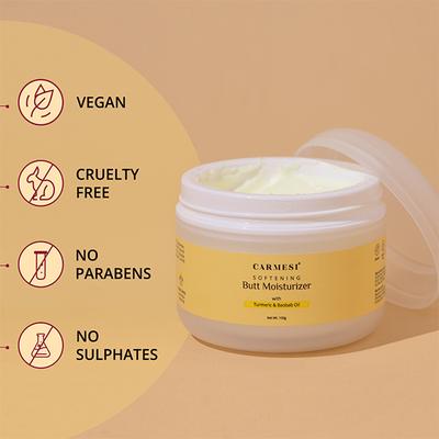 Carmesi Softening Butt Moisturizer, Hydrates & Softens Butt & Thighs 100 gm - Intimate Care
