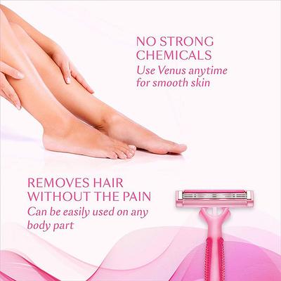 Gillette Venus Simply Venus Pink Hair Removal for Women 5's - Razors & Cartridges