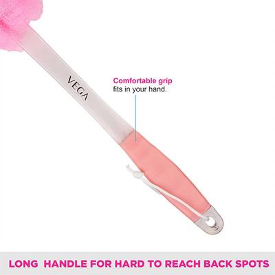 Vega Luxury Bath Ball Brush (BA - 1/4) 1's - Loofahs & Sponges